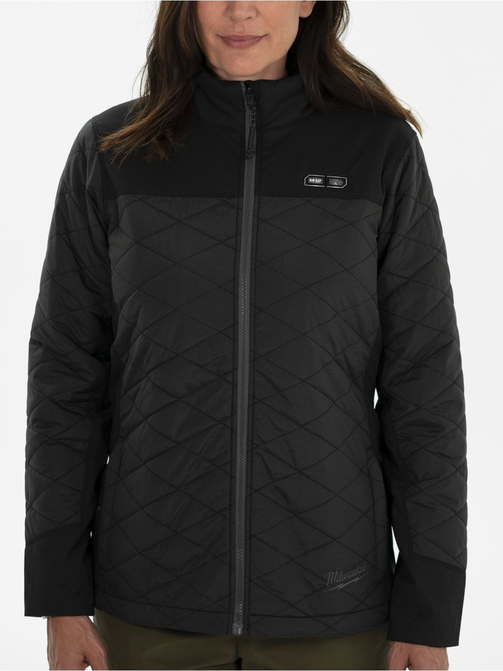 Milwaukee M12 Women’s Heated Quilted Puffer Jacket Black No Battery
